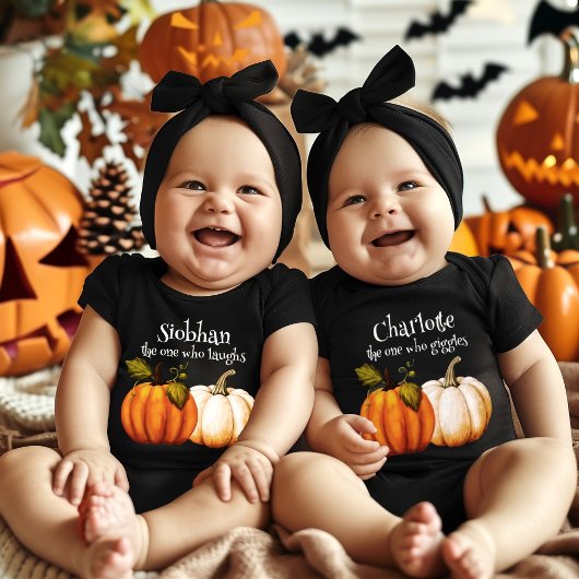 Little Pumpkin eerste Halloween gepersonaliseerd Romper