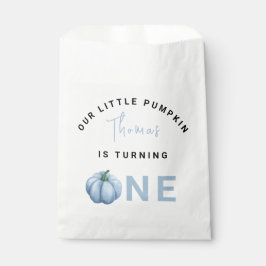 Little Pumpkin eerste verjaardag Bedankzakje