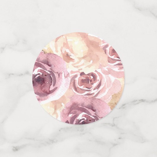 Little Pumpkin eerste verjaardag roze foto Confetti (Kleine voorkant)