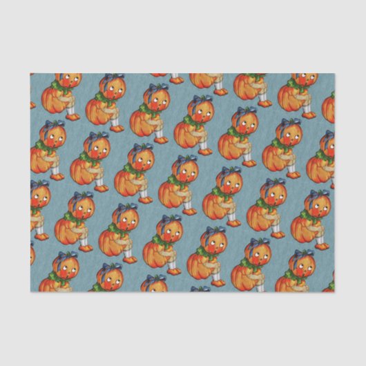 Little Pumpkin en Friends Tissuepapier (Voorkant)