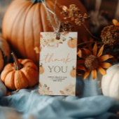 Little Pumpkin First Birthday Cadeaulabel