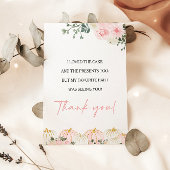 Little Pumpkin First Birthday Party Bedankt Card Kaart