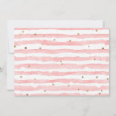 Little Pumpkin First Birthday Photo Invitation Kaart (Achterkant)