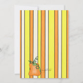 Little Pumpkin-fotouitnodiging Kaart (Achterkant)