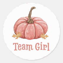 Little Pumpkin Gender Team Girl onthult Stickers