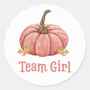 Little Pumpkin Gender Team Girl onthult Stickers