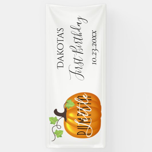 Little Pumpkin | Genderneutrale Baby Spandoek (Verticaal)