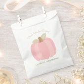 Little Pumpkin Girl Baby shower Bedankzakje (Geknipt)