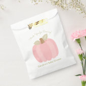 Little Pumpkin Girl Baby shower Bedankzakje (Gezegeld)