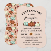 Little Pumpkin Girl Baby shower