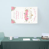 Little Pumpkin Girl Baby shower Spandoek (Beurs)