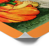 Little Pumpkin Girl en Friends Poster (Hoek)