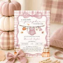 Little Pumpkin Girl Kleding Herfst Baby shower