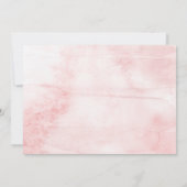 Little Pumpkin Girls 1e verjaardag Foto Bedankkaart (Achterkant)