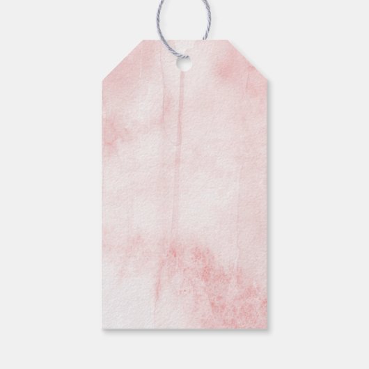 Little Pumpkin Girls 1ste verjaardag Cadeaulabel (Achterkant)