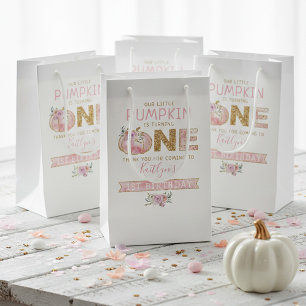 Little Pumpkin Girls 1ste verjaardag Klein Cadeauzakje