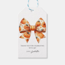 Little Pumpkin Halloween Cadeautag – Eerste Verjaa Cadeaulabel