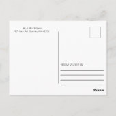 Little Pumpkin Herfst Baby shower Bedankt Briefkaart (Achterkant)