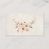 Little Pumpkin Herfst Baby shower Boeken voor Baby Informatiekaartje (Achterkant)