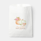 Little Pumpkin Herfst Baby shower gepersonaliseerd Bedankzakje (Voorkant)
