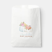 Little Pumpkin Herfst Baby shower gepersonaliseerd Bedankzakje (Voorkant)