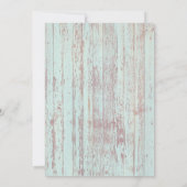 Little Pumpkin Herfst Baby shower Hartelijk dank Bedankkaart (Achterkant)