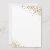 Little Pumpkin Herfst Baby shower Invitation Kaart (Achterkant)