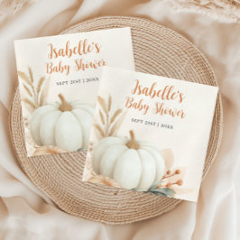 Little Pumpkin Herfst Baby shower Tafel Decor Servet
