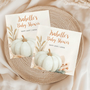 Little Pumpkin Herfst Baby shower Tafel Decor Servet