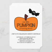 Little Pumpkin Herfst Birthday