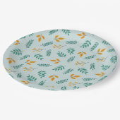 Little Pumpkin Herfst Birthday Papieren Bordje (Gekanteld)