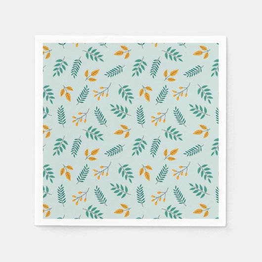 Little Pumpkin Herfst Birthday Servet (Voorkant)