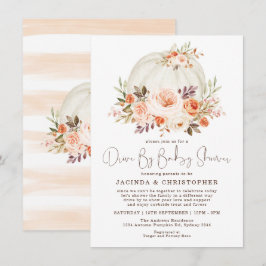 Little Pumpkin Herfst Flower Drive door Baby showe Kaart