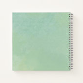 Little Pumpkin Herfst Greenery Baby shower Gastenb Notitieboek (Achterkant)