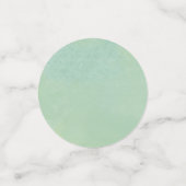 Little Pumpkin Herfst groen bladeren Baby shower Confetti (Kleine voorkant)