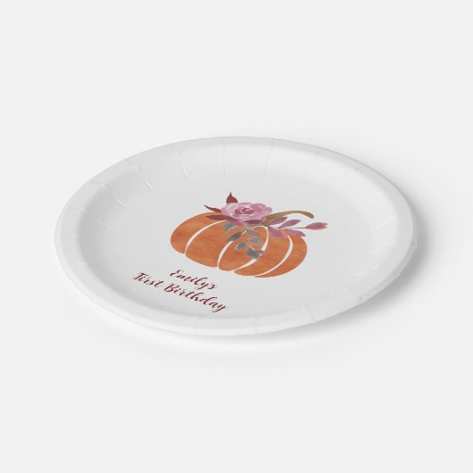 Little Pumpkin Herfst Harves Paper Bord (Gekanteld)