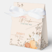 Little Pumpkin Herfst herfst Baby shower dank u Bedankdoosjes (Voorkant)