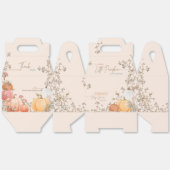 Little Pumpkin Herfst herfst Baby shower dank u Bedankdoosjes (Ongevouwen)