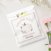 Little Pumpkin is het draaien van een verjaardag D Bedankzakje (Gezegeld)