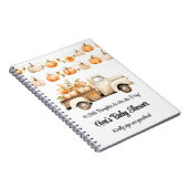 Little Pumpkin is op weg naar Baby shower Guestboo Notitieboek (Rechterzijde)