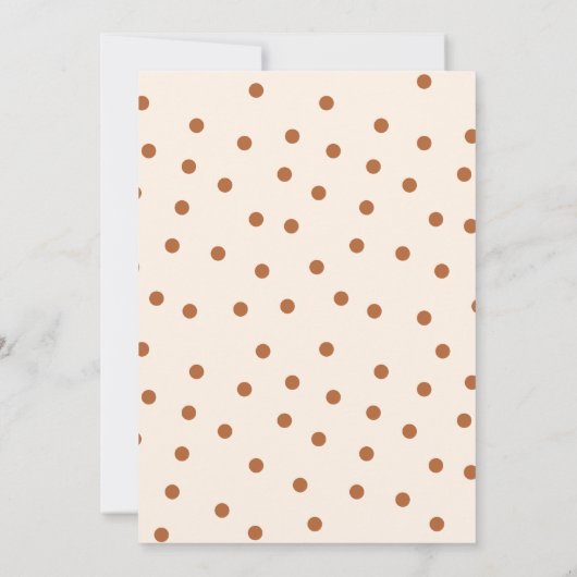 Little Pumpkin is op weg naar Herfst Baby shower Kaart (Achterkant)