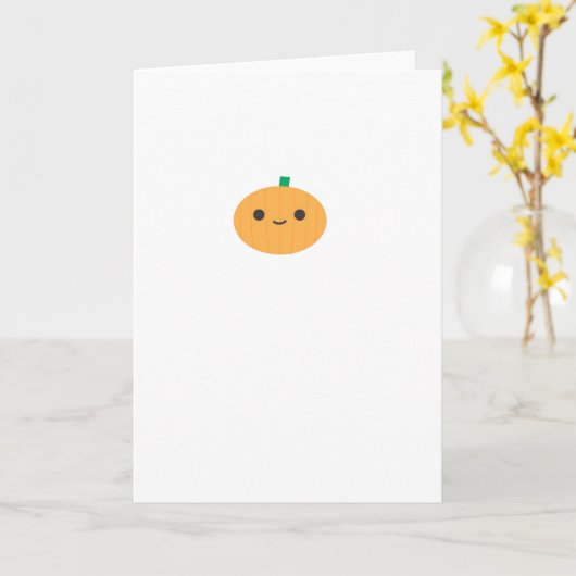 Little Pumpkin Kaart (Gele Bloem)