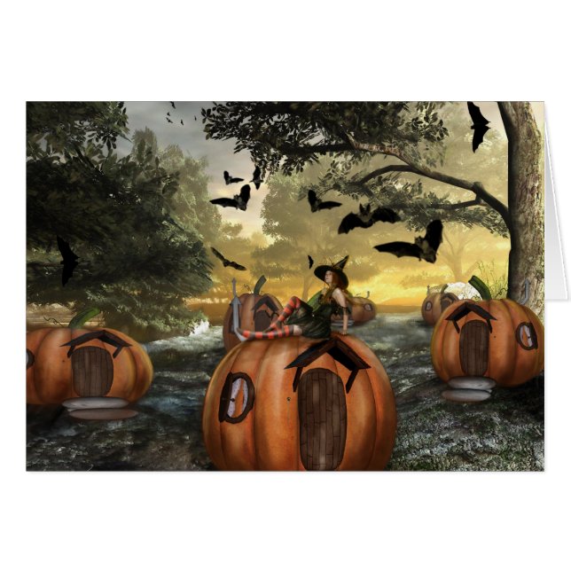 Little Pumpkin Land (Card) (Voorkant Horizontaal)