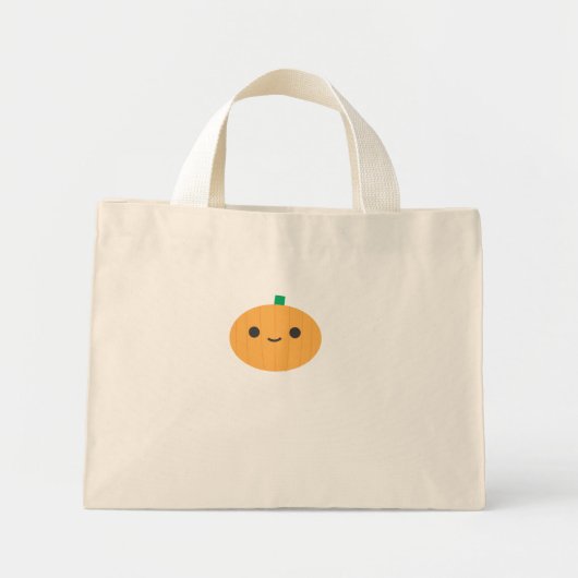 Little Pumpkin Mini Tote Bag (Voorkant)