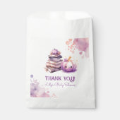 Little Pumpkin New Chapter baby shower bedankt Bedankzakje (Voorkant)