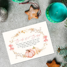 Little Pumpkin onderweg Herfst Oktober baby shower