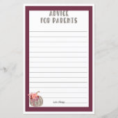 Little Pumpkin Ouderadvies (Voorkant)