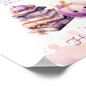 Little Pumpkin Pacifier Hunt baby shower spel Poster (Hoek)