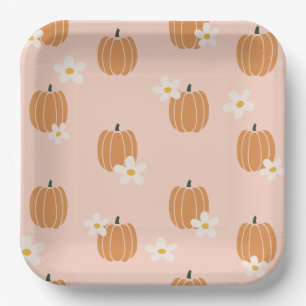 Little Pumpkin Paper Borden Papieren Bordje