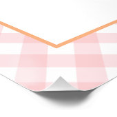 Little Pumpkin Pastel Pink Herfst Birthday Gifts P Perfect Poster (Hoek)